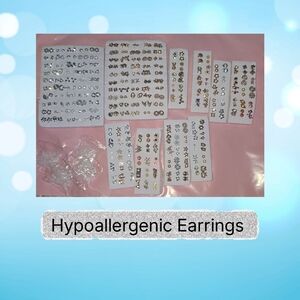 NEW Lot Of Hypoallergenic Earrings